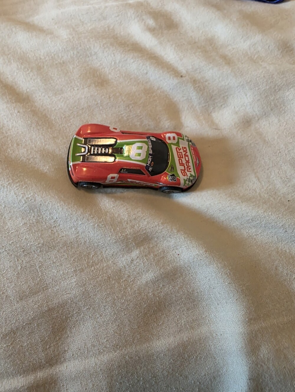 Golden Wheel Super Racing High Speed #8 Toy Car